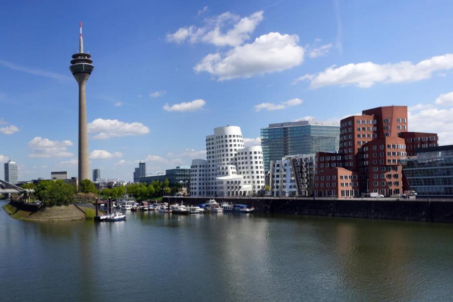 Hotel Garden Bilk Hafen Düsseldorf Exterior foto