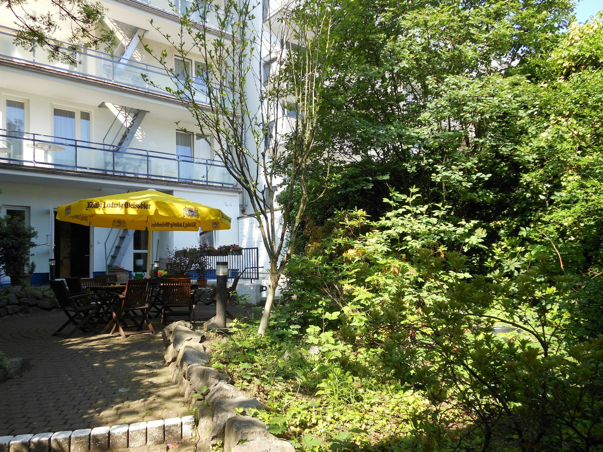 Hotel Garden Bilk Hafen Düsseldorf Exterior foto